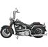 Picture of BASSANI, HUTCH SPECIAL TRUE DUAL HEAD PIPES AND SLIP-ON MUFFLERS, TRUE DUAL HEADER PIPES,  99-13 FXST/FLST, Part # 1800-1201