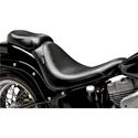 Picture of Silhouette Style Smooth Solo Pillion Pad W/ Biker Gel (7” W), 84-99 FXST and FLST, Part# DS-905940